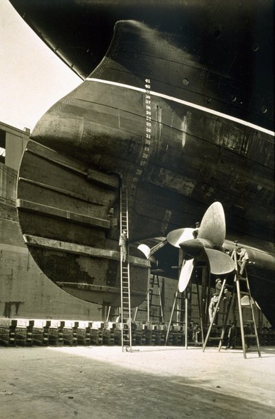 RMS Aquitania by English Photographer
